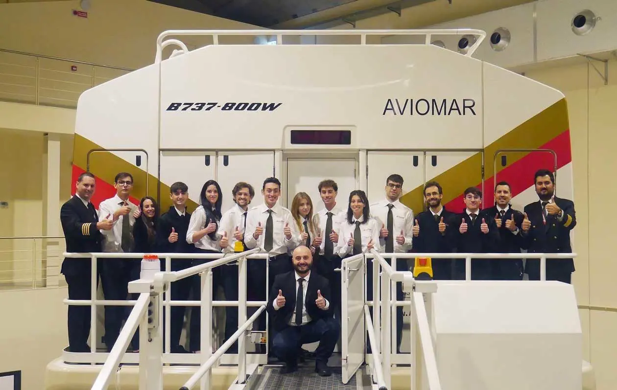 Allievi piloti formati da Aviomar e Ryanair a Roma