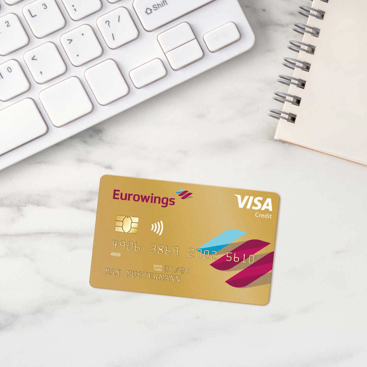 Carta di credito di viaggio Eurowings Premium con Barclays
