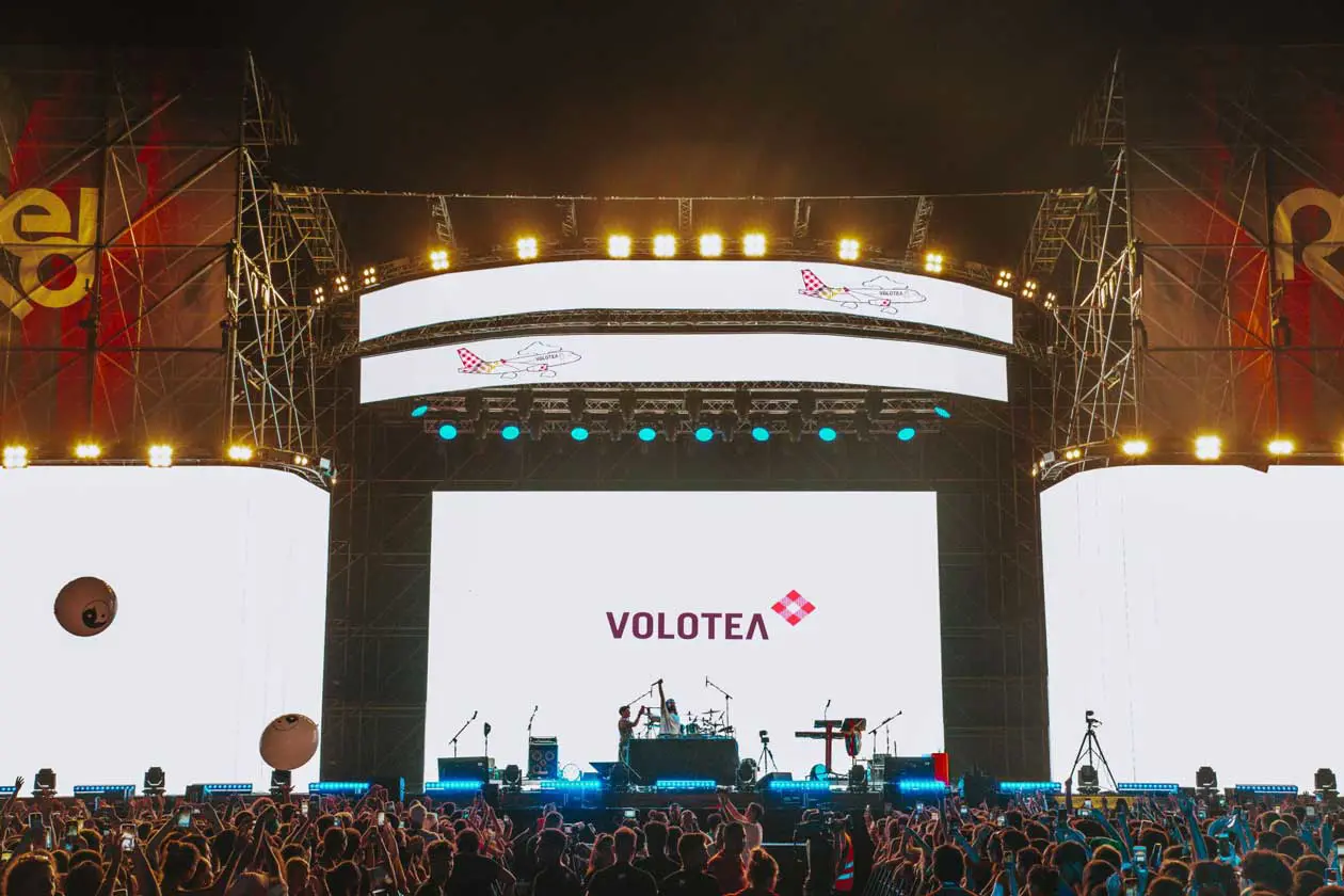 Red Valley Festival a Olbia. Copyright © Volotea.