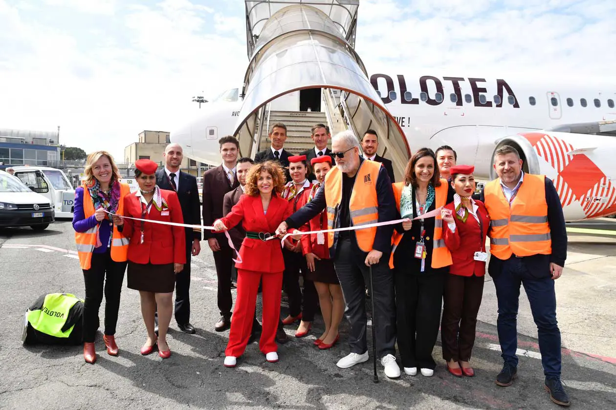 Volotea inaugura a Firenze la sua nuova base operativa. Copyright © Volotea