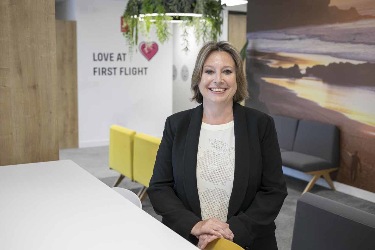 Carolyn Prowse, Chief Commercial, Customer, Strategy and Network Officer. Copyright © Vueling