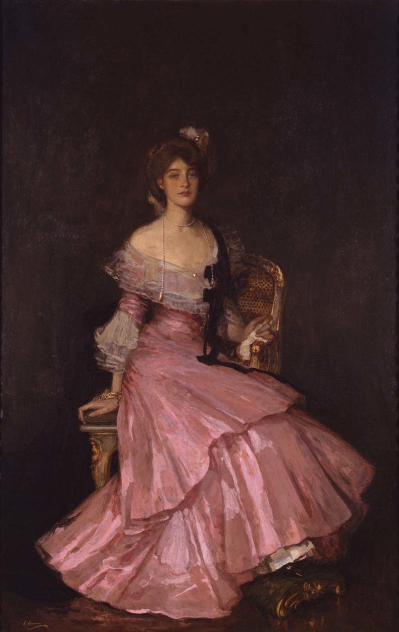 JOHN LAVERY Signora in rosa, 1901 olio su tela, 192 x 124 cm Venezia, Fondazione Musei Civici di Venezia, Ca’ Pesaro