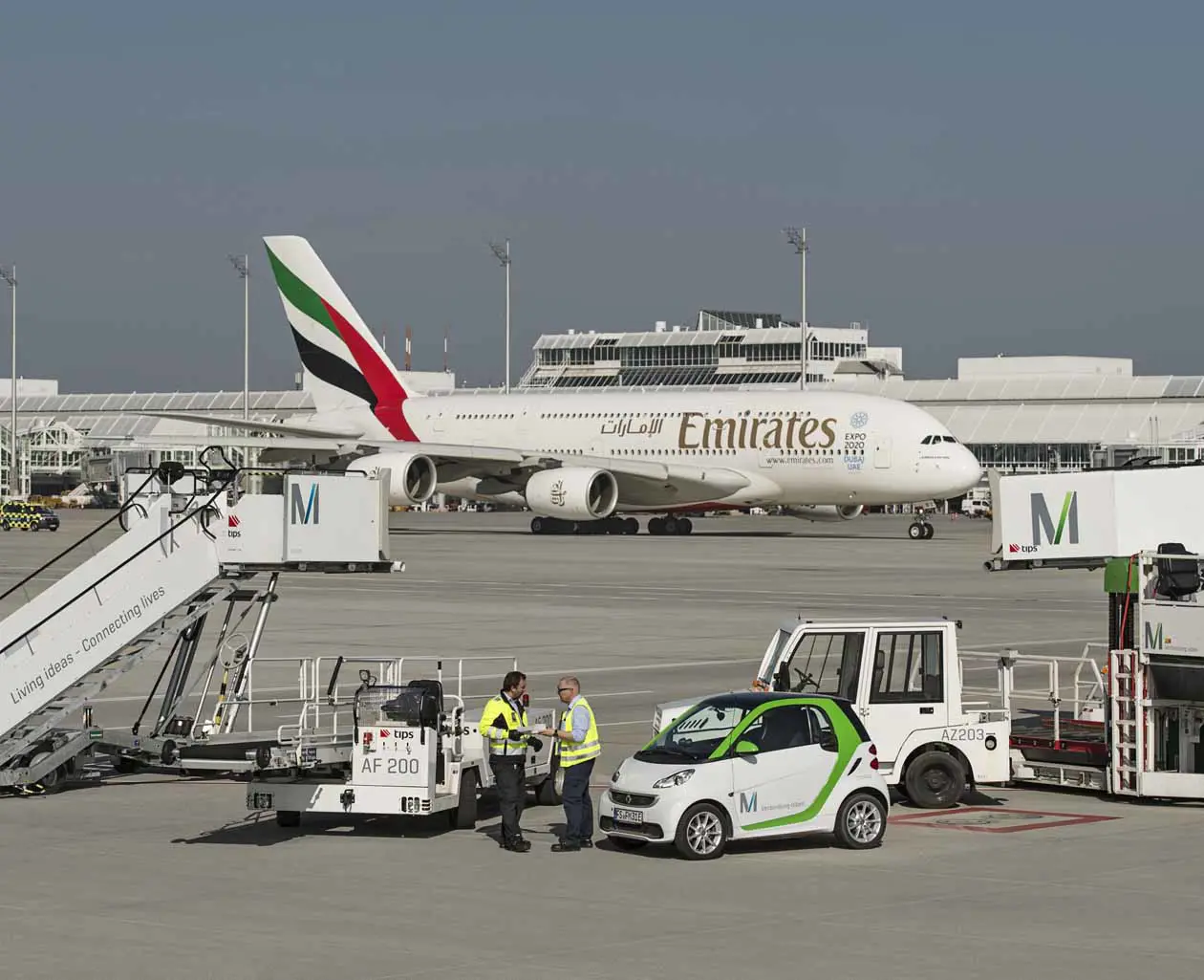 Aeroporto di Monaco di Baviera MUC. Copyright © Flughafen München GmbH