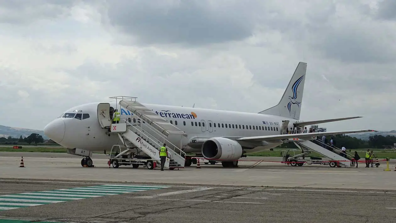 Aeroporto di Forlì compagnia aerea GoToFly - Air Mediterranean Copyright © Press Office F.A. srl