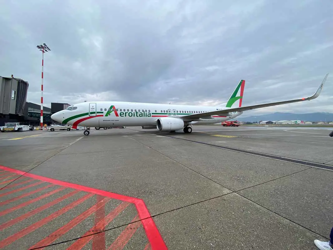 Aeroitalia. Voli da Bergamo a Roma Fiumicino