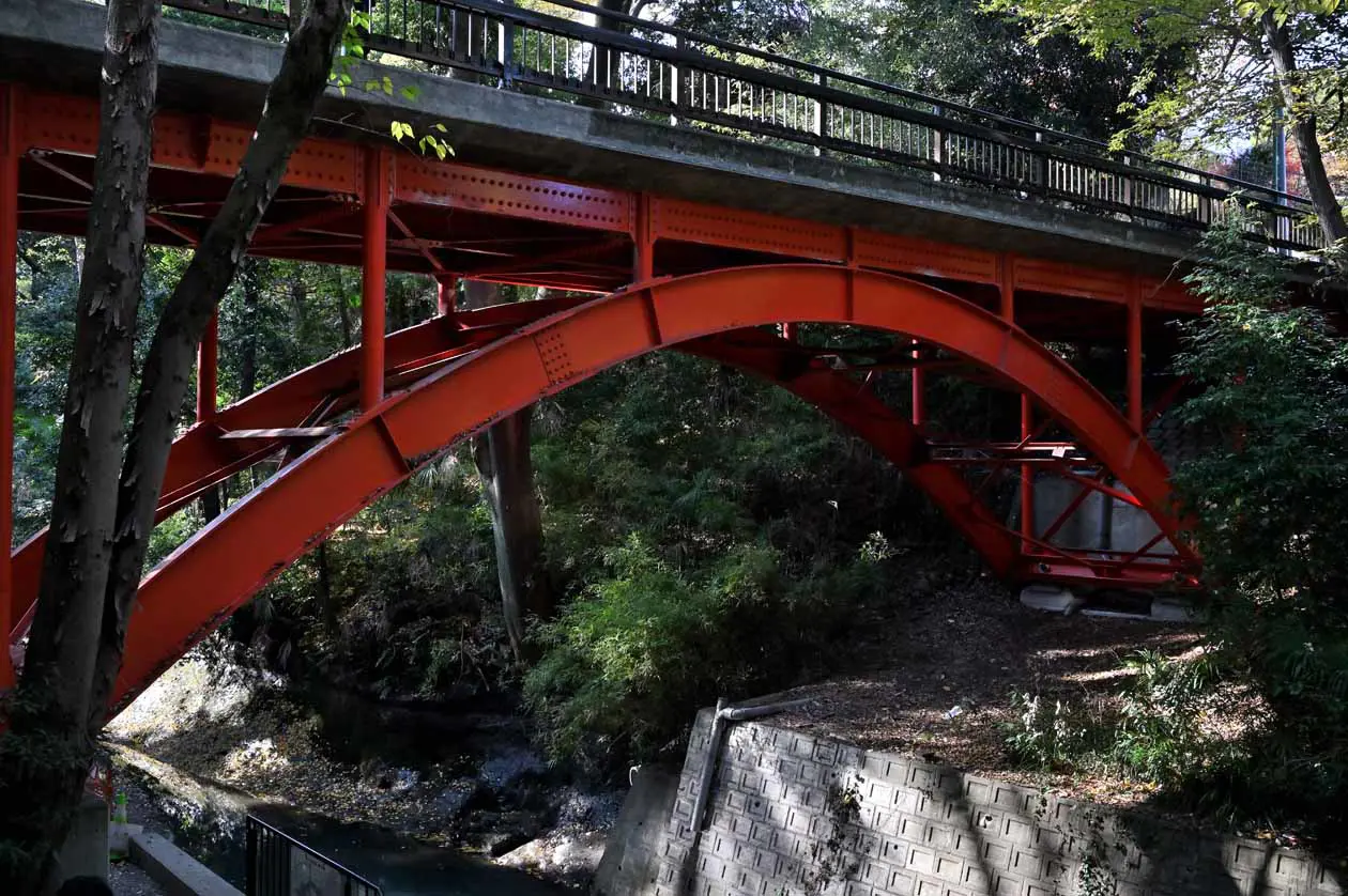 La valle di Todoroki a Tokyo