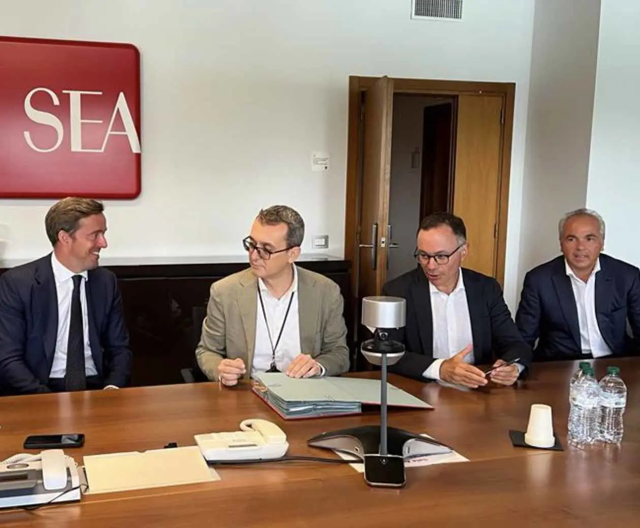 Linate Airport District Firma in SEA. Copyright © SEA.