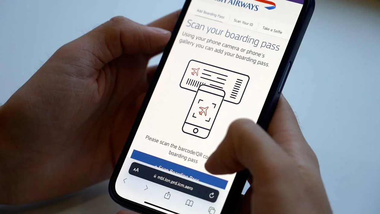 British Airways: international biometrics technology trial.