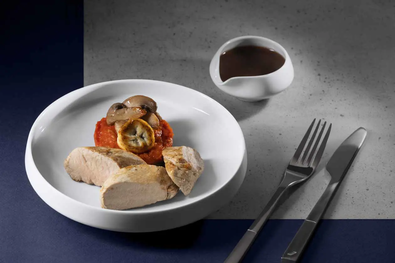 J-C Brédas Business dish from West Indies [NOV 23 - NOV 24] ©Air France