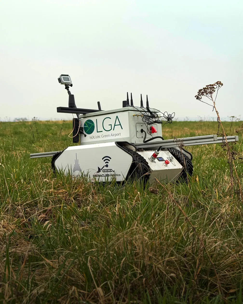 Robot OLGA Foto: Copyright © Ufficio stampa SEA Aeroporti di Milano