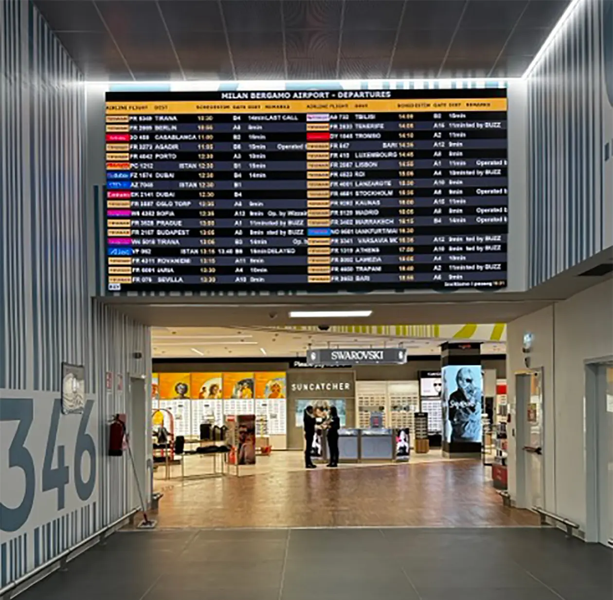 Milan Bergamo Airport. Foto: Copyright © Sacbo Spa