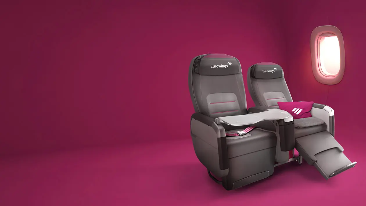 Eurowings Premium BIZ Seat Foto: Copyright © Eurowings