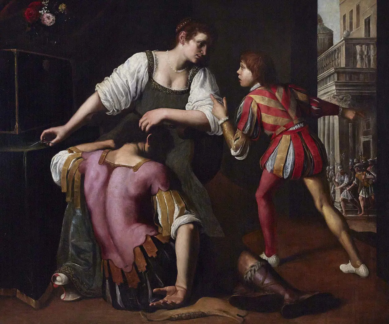 Artemisia Gentileschi, Sansone e Dalila, 1620-1625 Olio su tela, 164x200 cm. Collezione privata. Foto: Copyright ©&nbsp;Ufficio Stampa Arthemisia