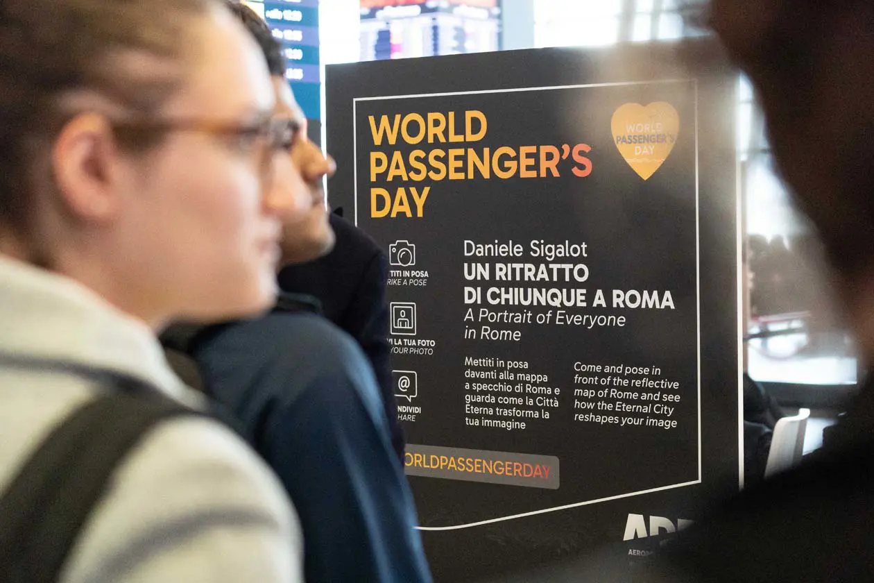 Giornata del Passeggero, Aeroporto di Fiumicino Foto: Copyright © Ufficio Stampa ADR