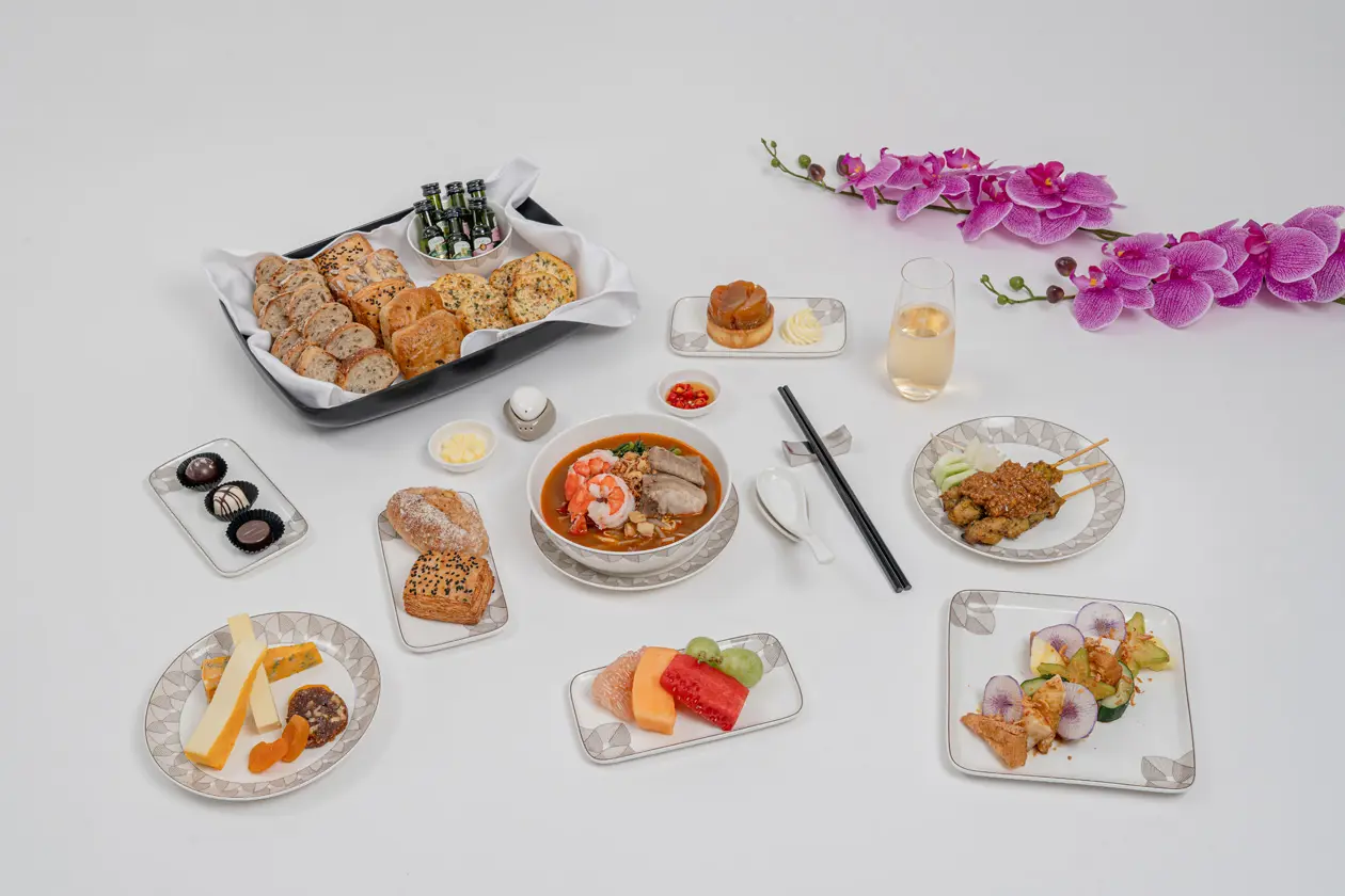 SIA Chefs’ Selection | Business Class Dining. Foto: Copyright © Stampa Singapore Airlines