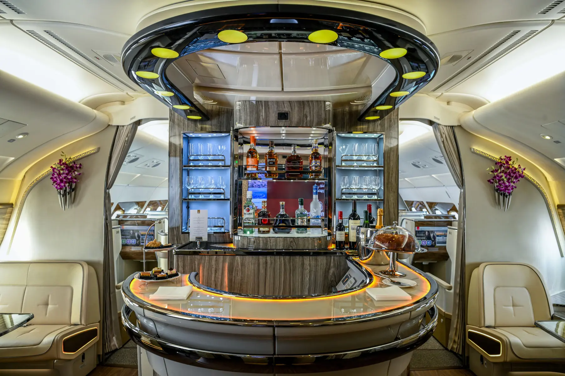 Airbus A380 di Emirates © Emirates Airlines /&nbsp;The Emirates Group 