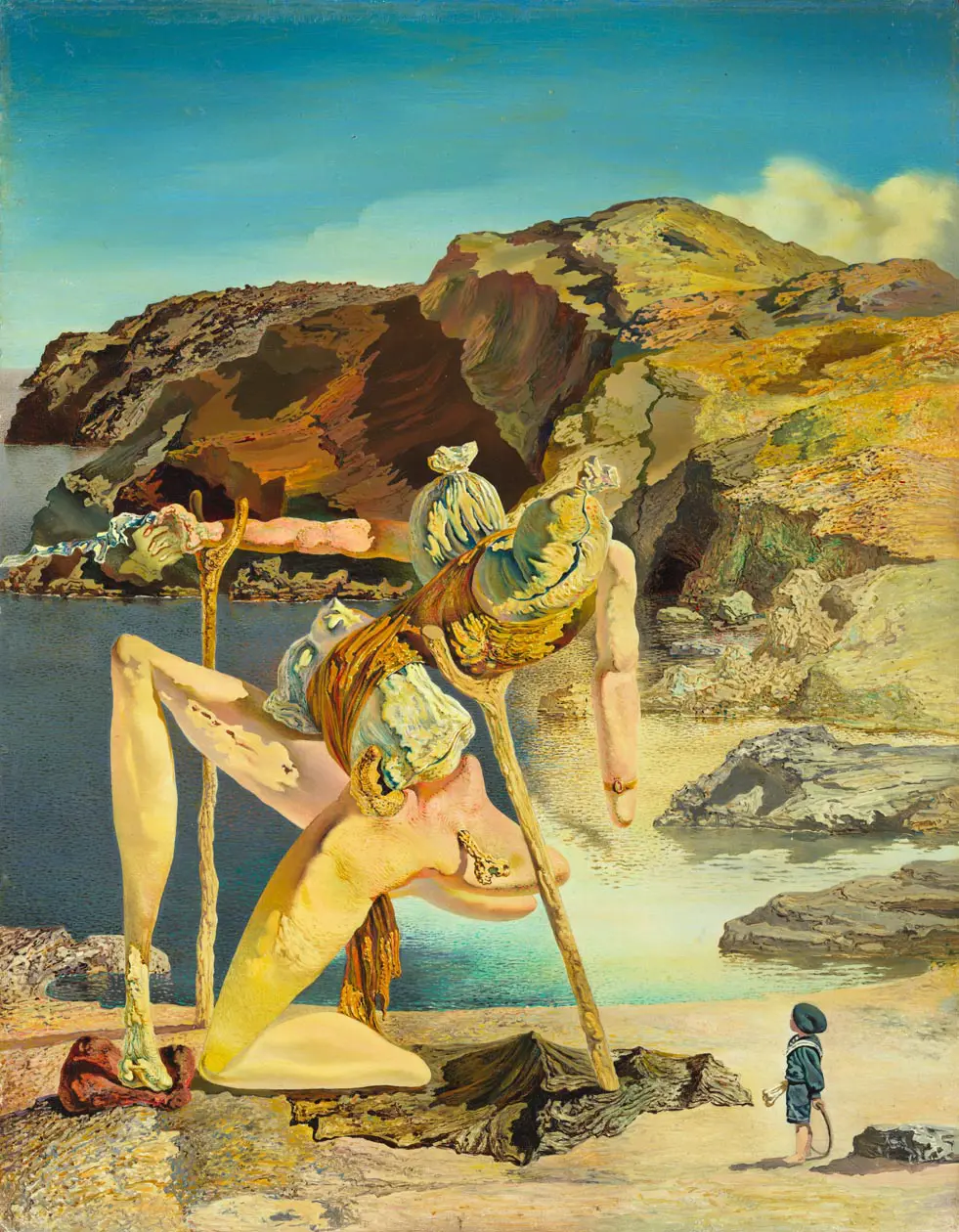 Salvador Dalí, The Spectre of Sex-Appeal, c. 1934, Oil on wood panel, 17,9 x 13,9 cm © Salvador Dalí, Fundació Gala-Salvador Dalí, Figueres, 2026