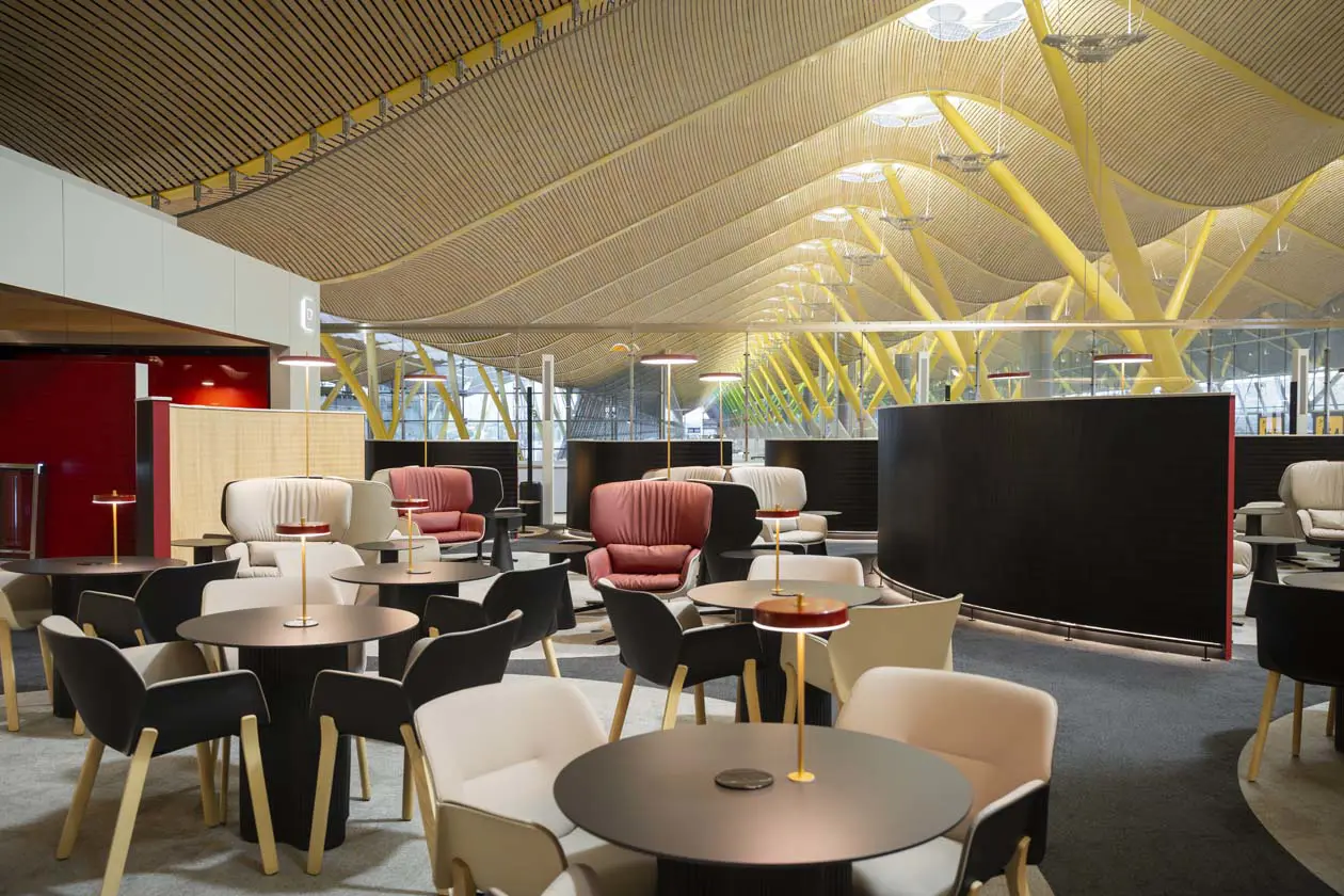 Emerald Lounge Sorolla di Iberia all'aeroporto di Madrid Foto: Copyright © Ufficio Stampa Iberia