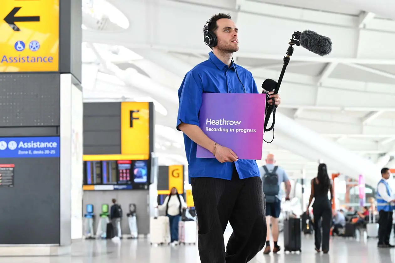 Music for Heathrow by Jordan Rakei Copyright © Heathrow Airport