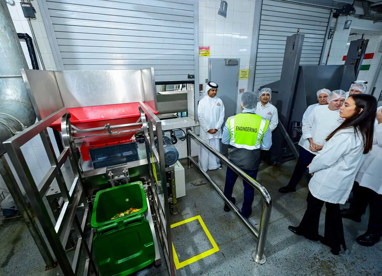 Emirates Flight Catering, biodigestore Copyright © Emirates Airlines /&nbsp;The Emirates Group
