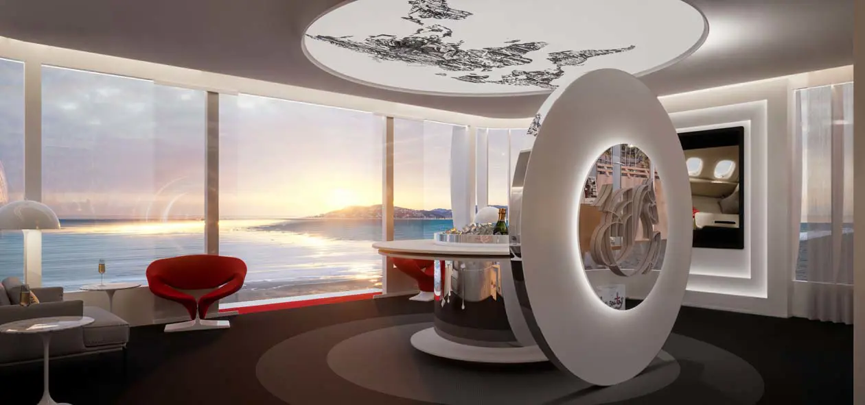 Plage Air France a Cannes Foto: Copyright&nbsp;© Air France