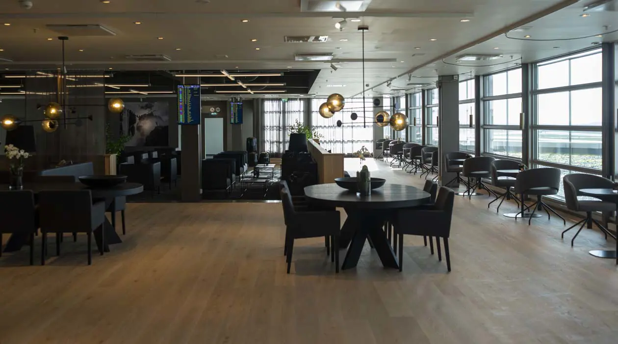 Lounge SAS all'aeroporto di Bergen (BGO) Copyright © Ufficio Stampa SAS