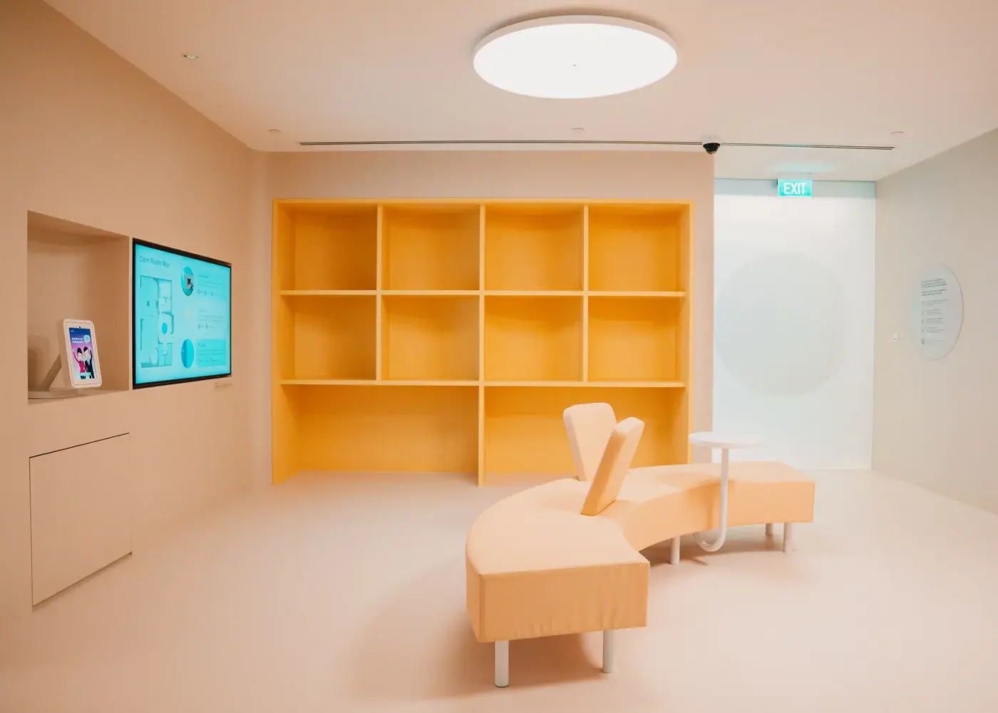 La Calm Room dell'eroporto di Singapore Changi. Foto: Copyright © Ufficio Stampa Changi Airport