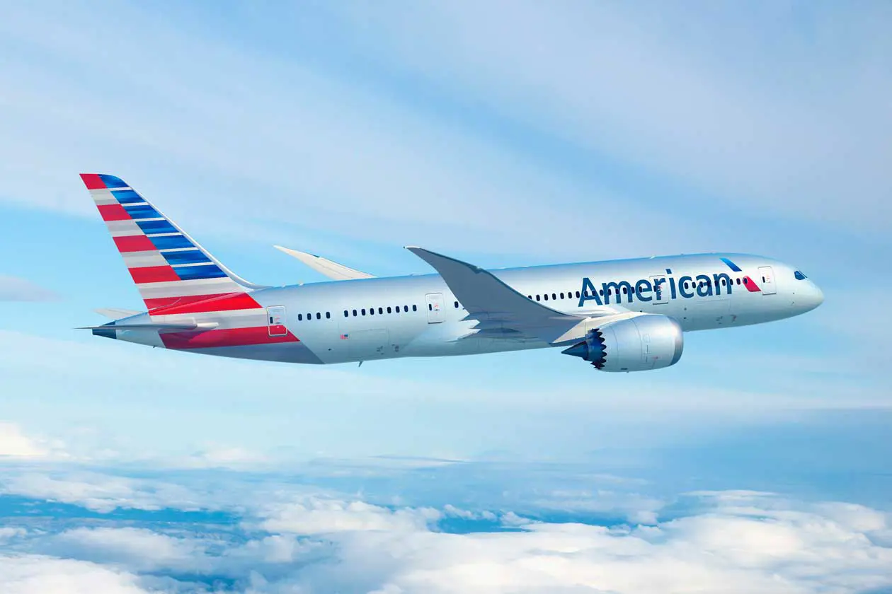 American Airlines Boeing 787-8 Dreamliner Copyright © American Airlines