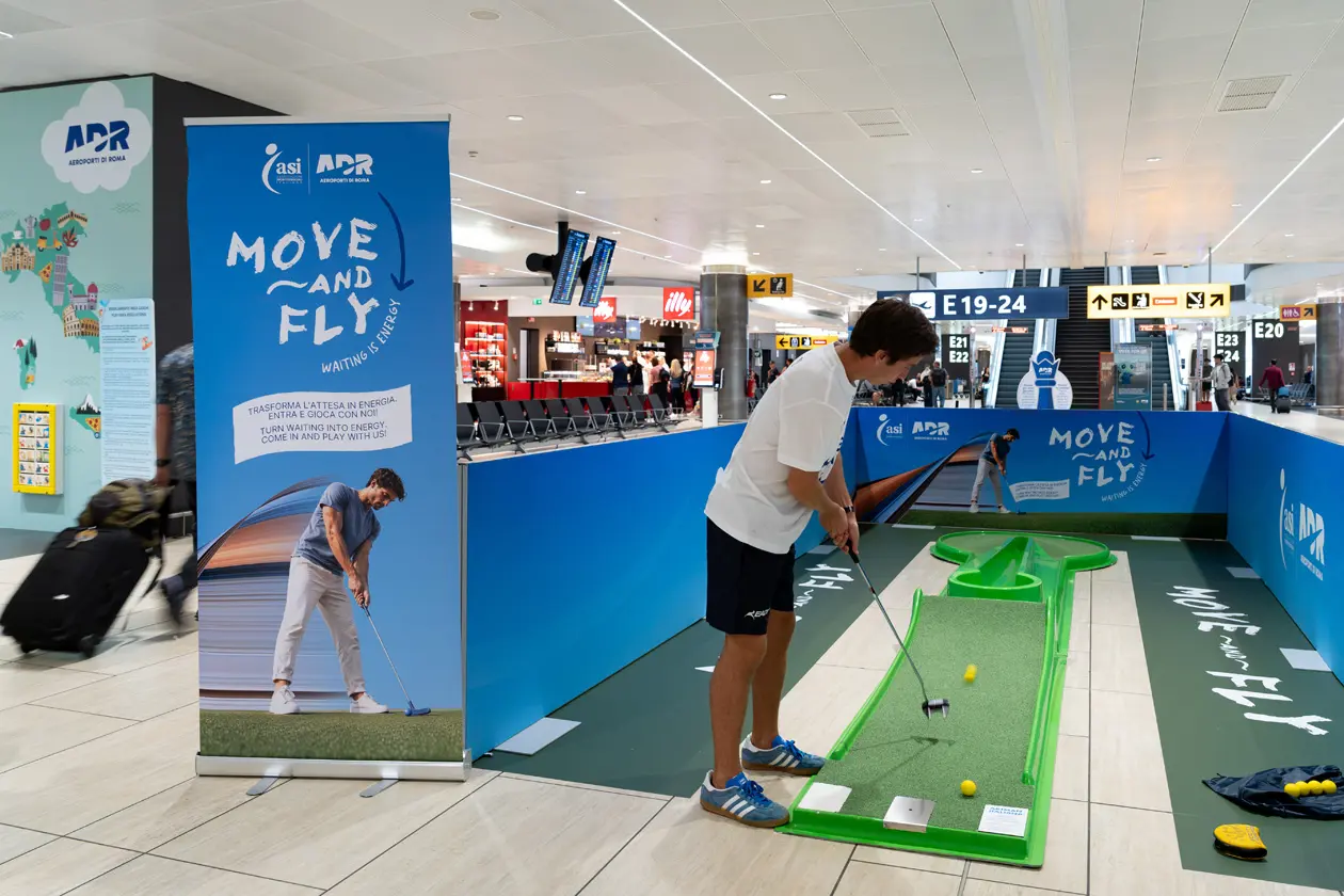 “Move and Fly” a Fiumicino Foto: Copyright © Ufficio Stampa&nbsp;ADR