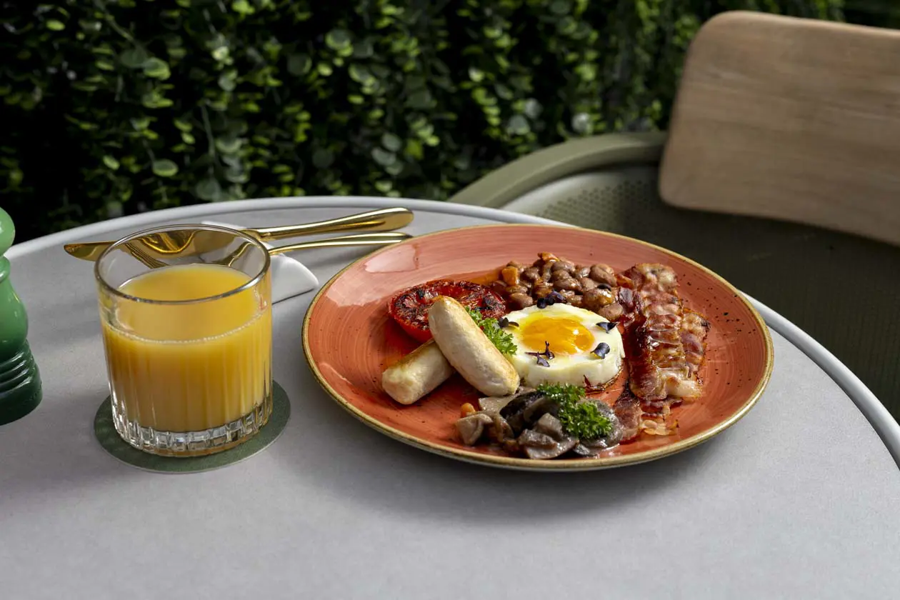 Piatti della Plaza Premium First Lounge a Roma Fiumicino Foto: Copyright © Ufficio Stampa&nbsp;Plaza Premium Group