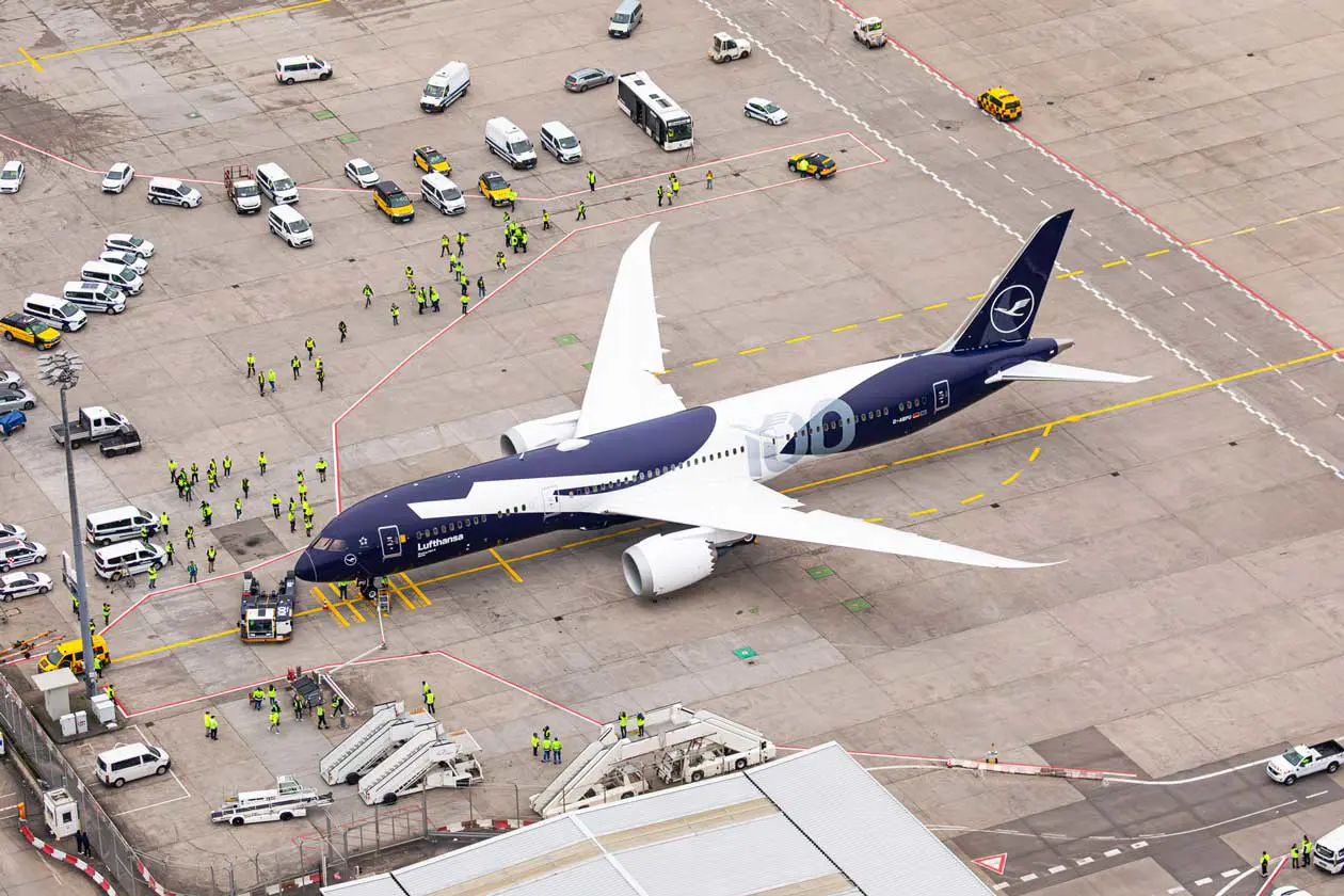 Boeing 787-9, aereo anniversario centenario di Lufthansa Copyright ©&nbsp;Lufthansa Group
