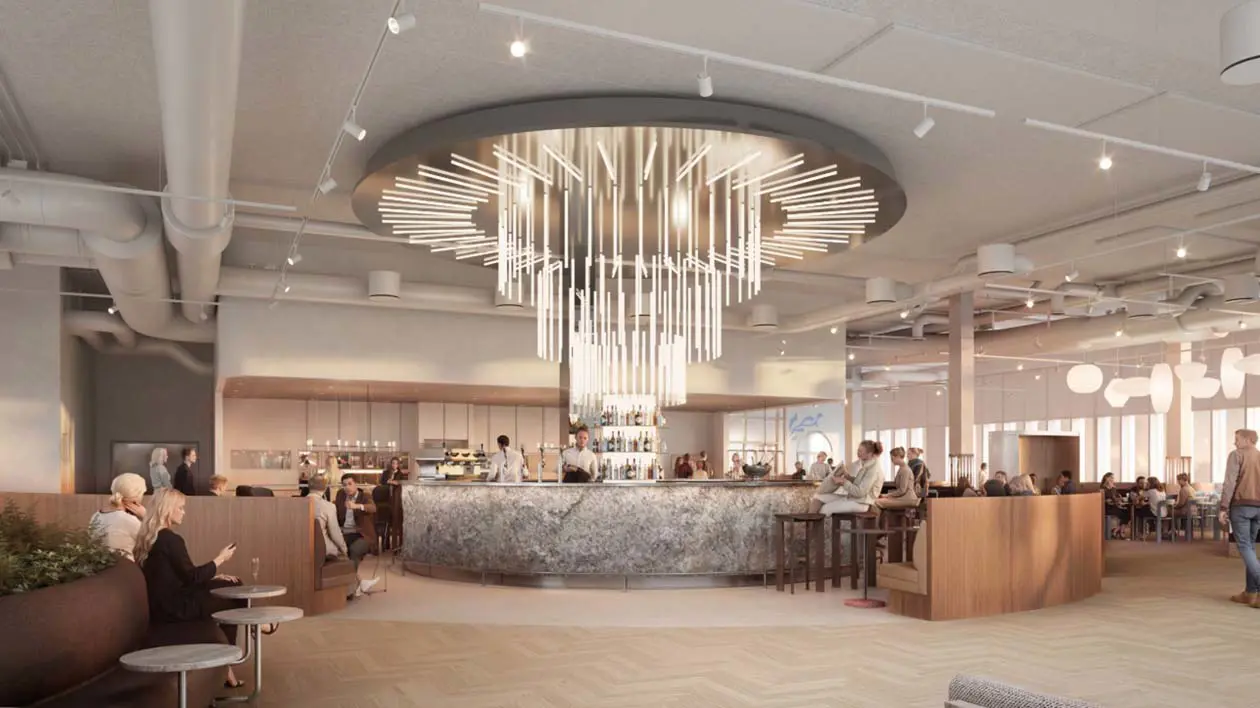 Nuova Lounge di SAS all'Aeroporto di Copenaghen Foto/rendering: Copyright ©&nbsp;Ufficio Stampa SAS / Cision