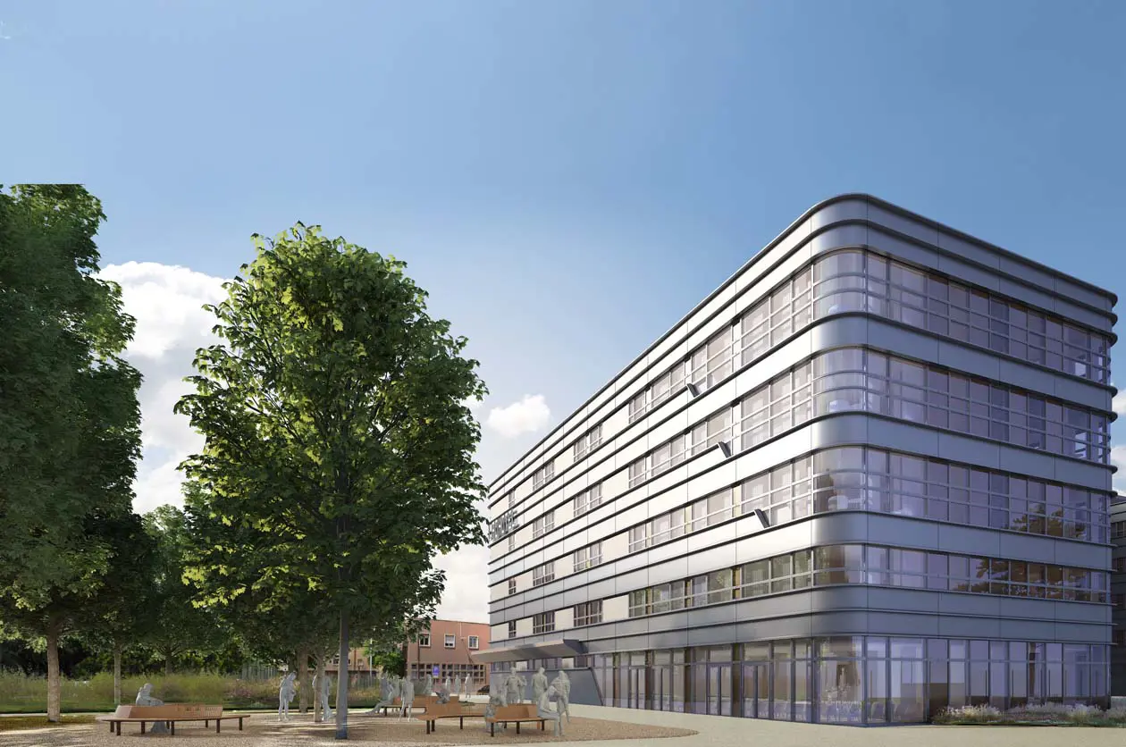 Linate Airport District (LAD), Rendering del nuovo hotel DoubleTree by Hilton Credits Tectoo