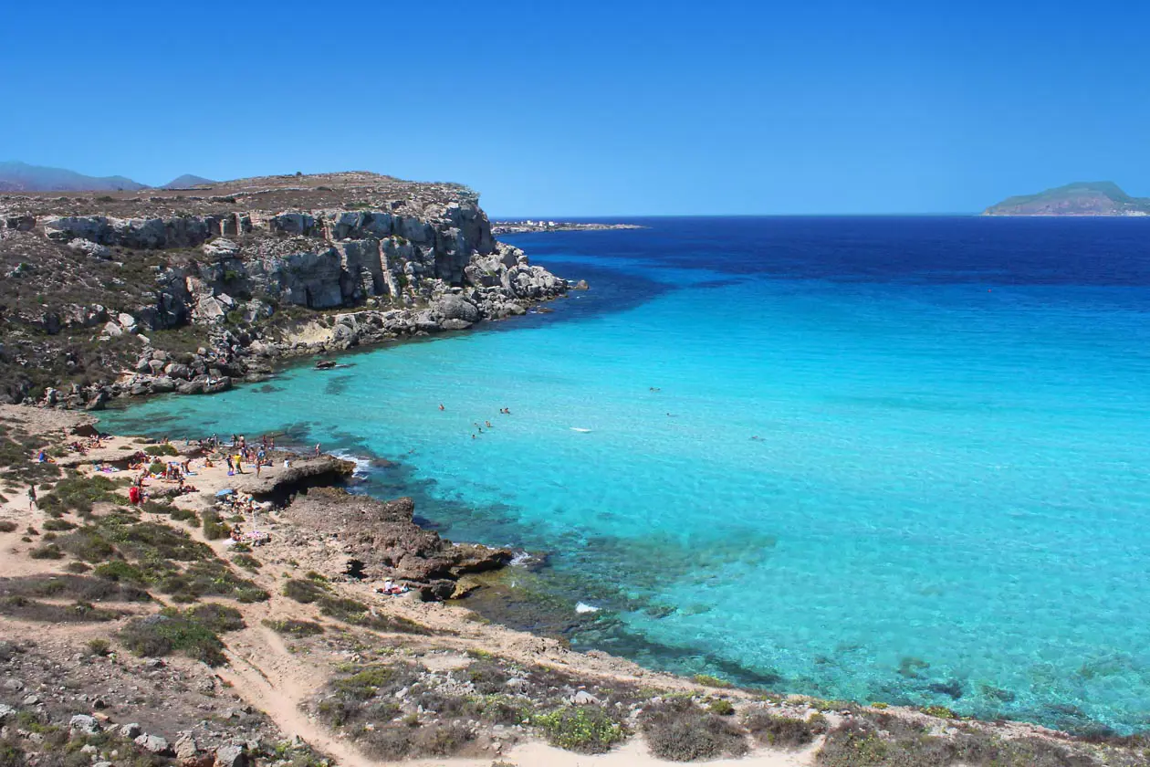 Favignana Cala Rossa Foto: Copyright ©  Regione Siciliana Ph JM