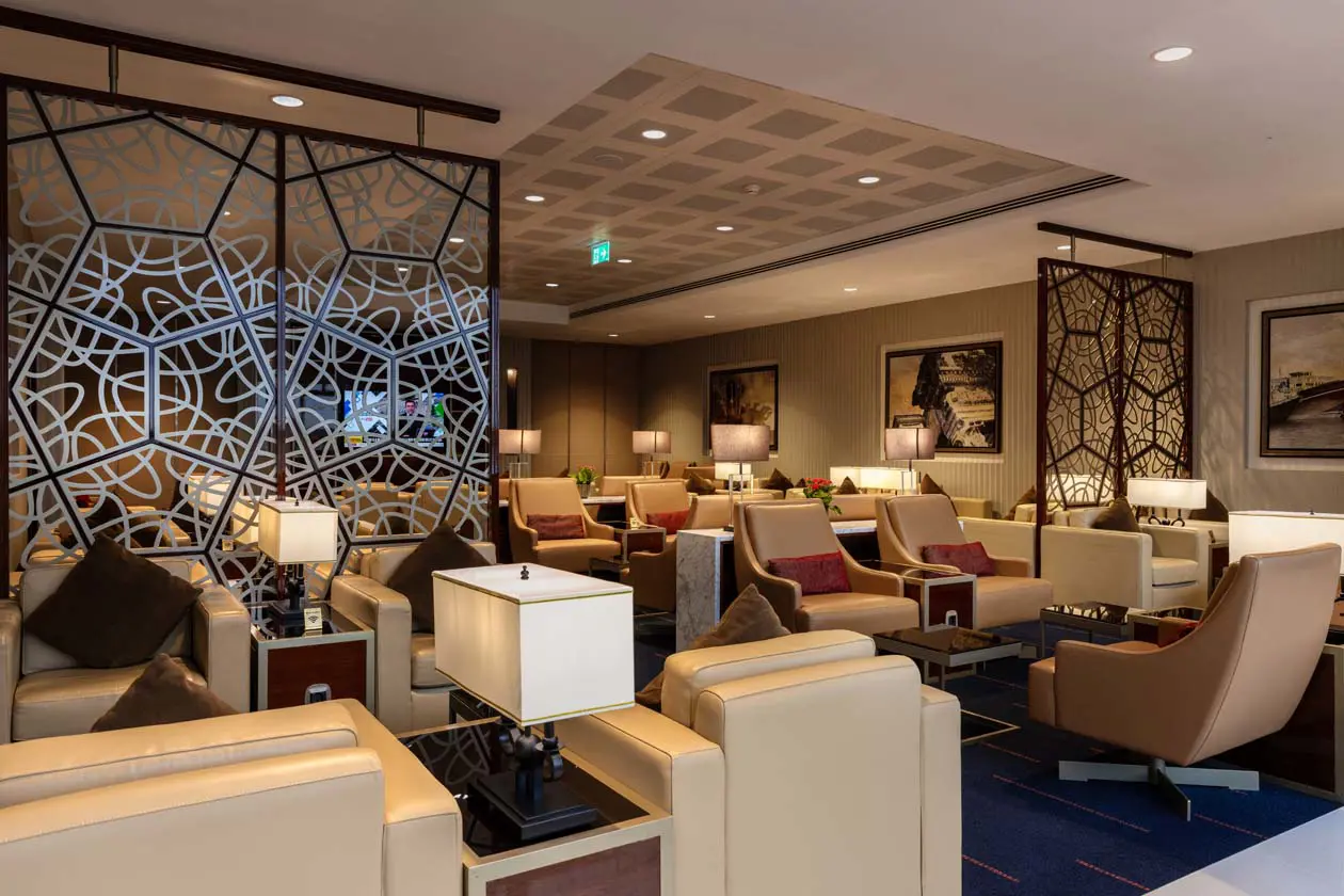 Lounge Emirates all'aeroporto di Milano Malpensa Foto: Copyright © Emirates Airlines / The Emirates Group