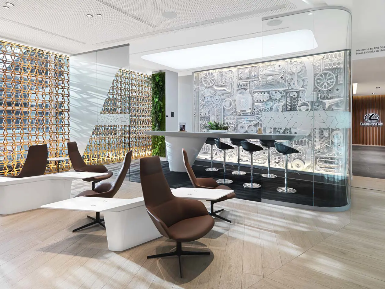 THE LOFT by Brussels Airlines e Lexus. Copyright © Brussels Airlines