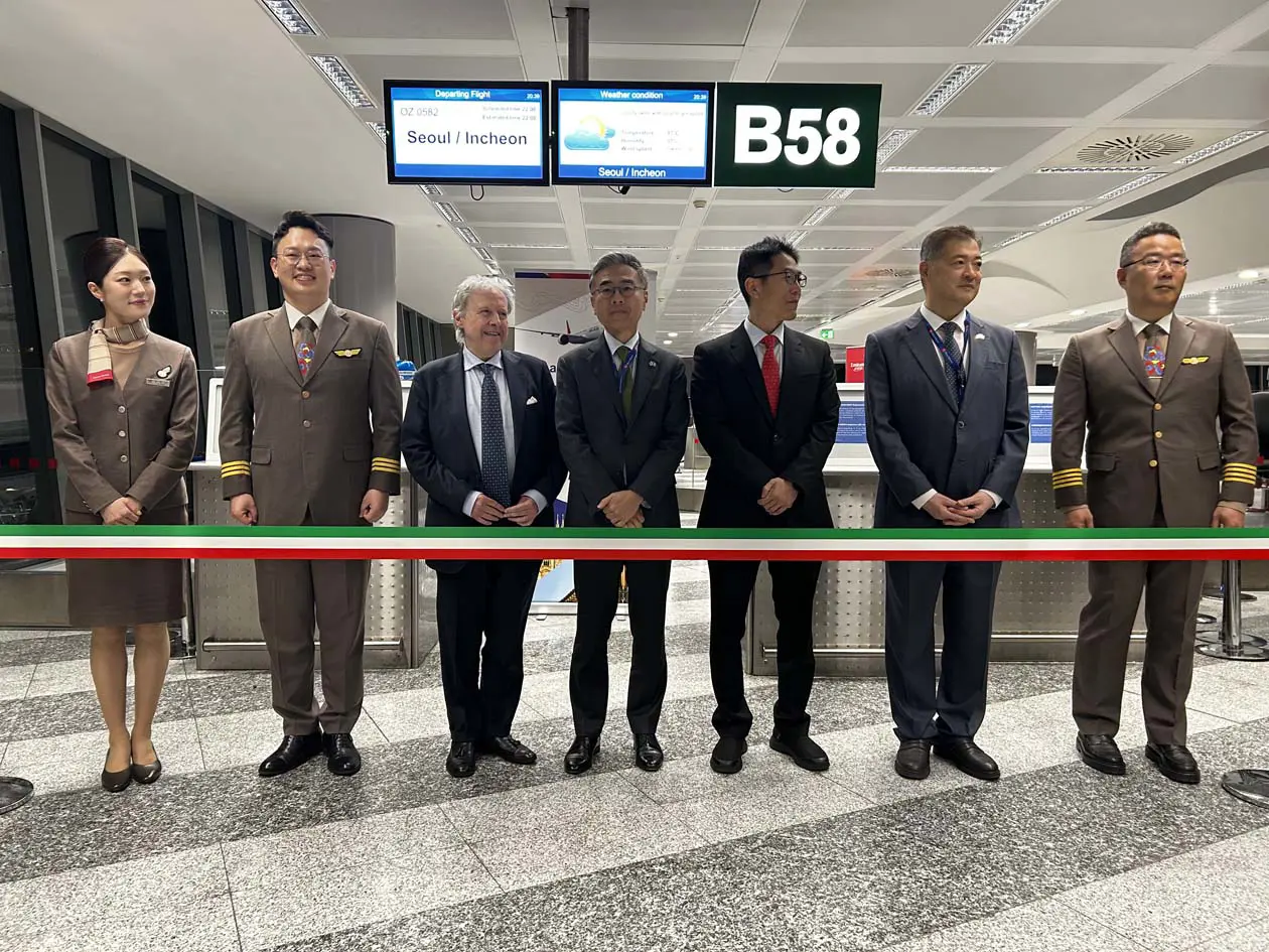 Inaugurazione volo Malpensa-Seoul di Asiana Airlines Copyright © Ufficio Stampa&nbsp;SEA