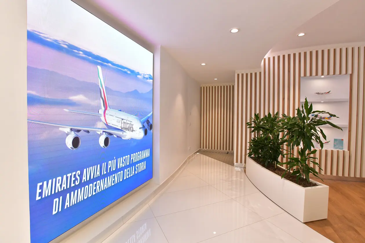 Travel Store Emirates di Roma  Foto: Copyright © Emirates Airlines /&nbsp;The Emirates Group