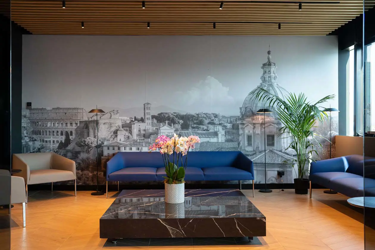 Prima Vista Lounge all'aeroporto di Roma Fiumicino, Terminal 1 Foto: Copyright © ADR e Aviapartner