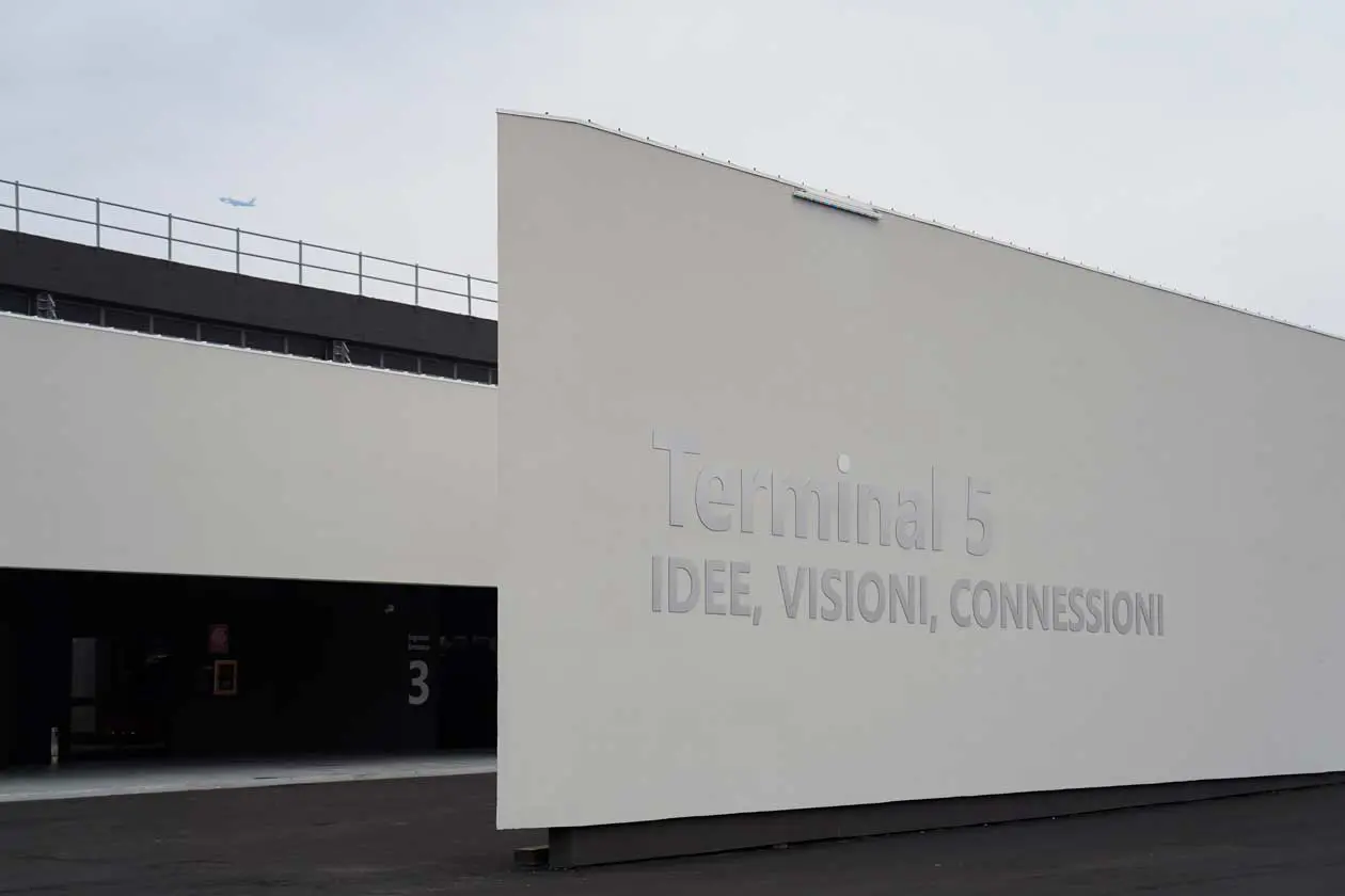 Terminal 5 aeroporto di Roma Fiumicino Foto: Copyright © ADR