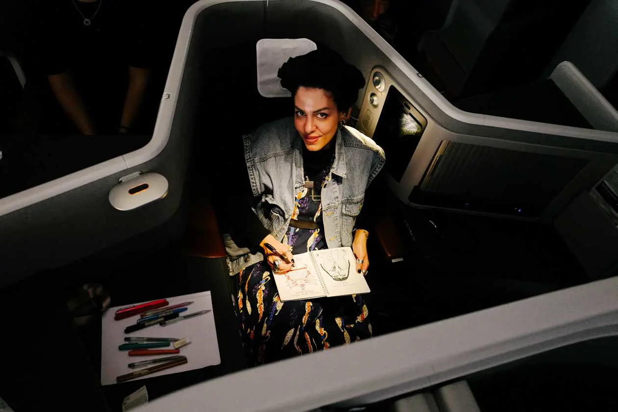 “The Art of Flying” di Lufthansa - Elena Salmistraro Foto:&nbsp;Copyright ©&nbsp;Lufthansa Group