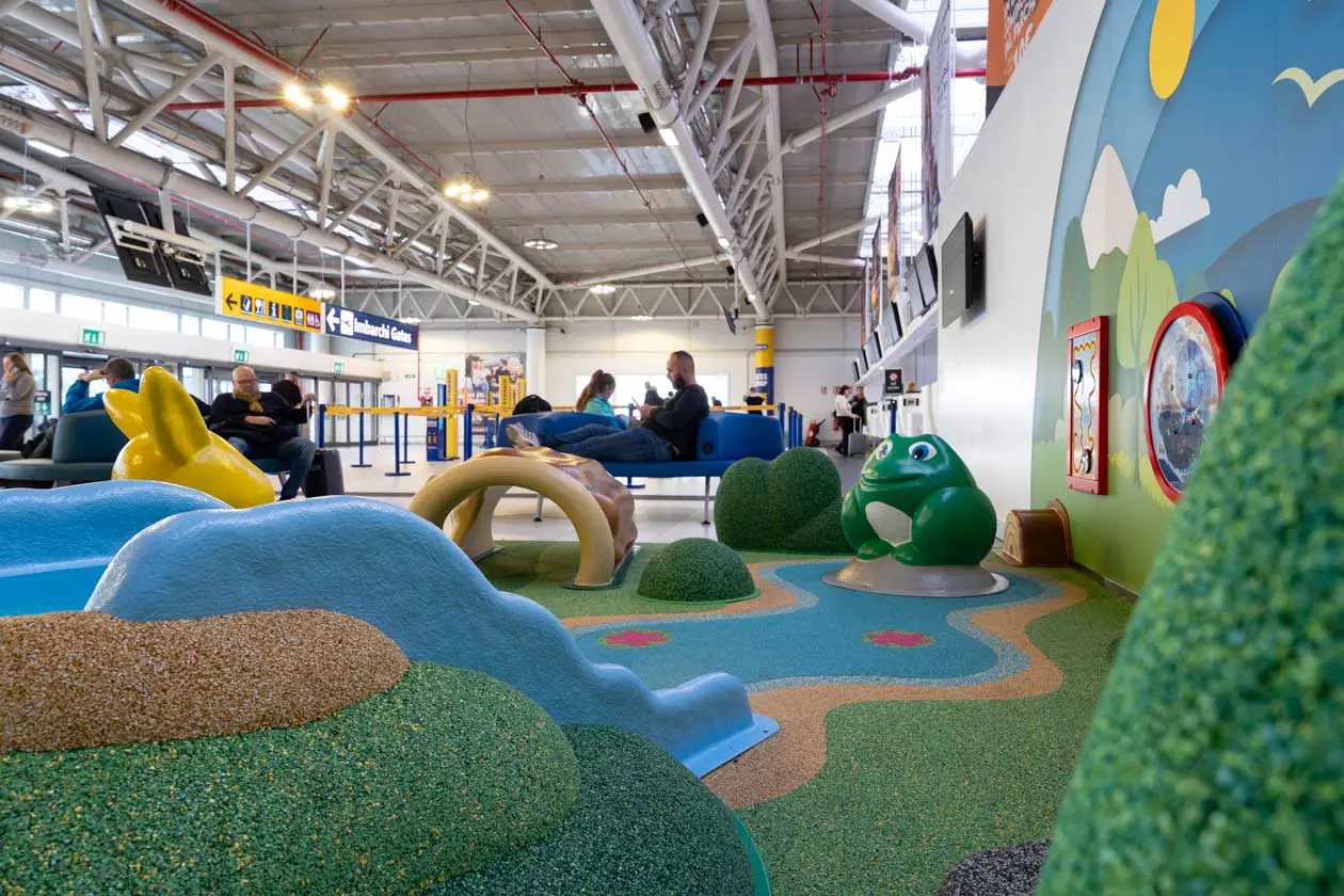 Area giochi per bambini Aeroporto di Ciampino Foto: Copyright © ADR Press