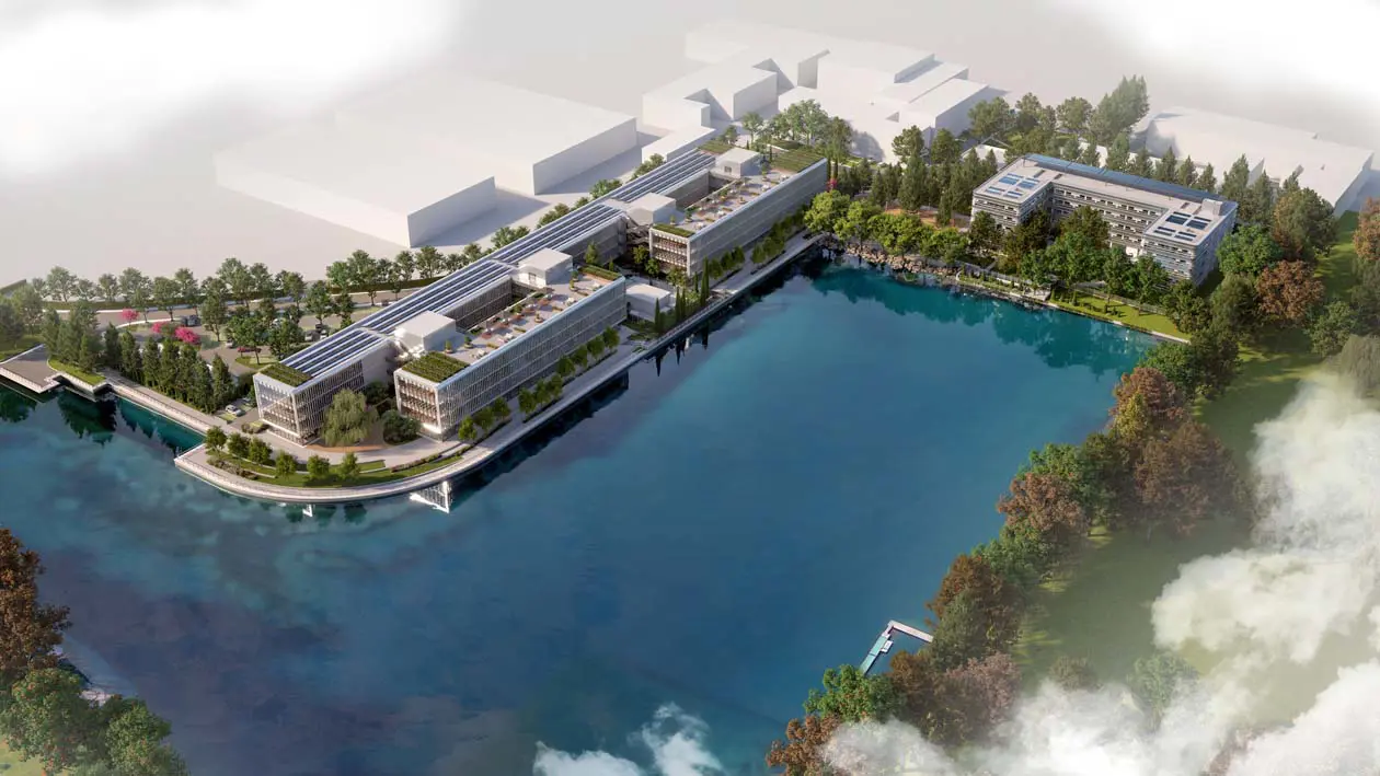 Linate Airport District (LAD), Rendering del nuovo hotel DoubleTree by Hilton Credits Tectoo
