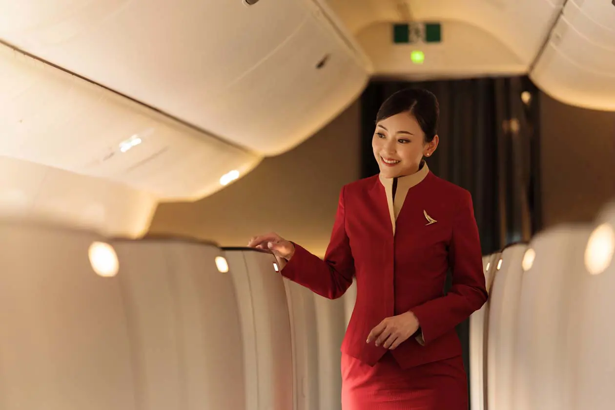 Business Class Aria Suite Foto: Copyright © Cathay Pacific