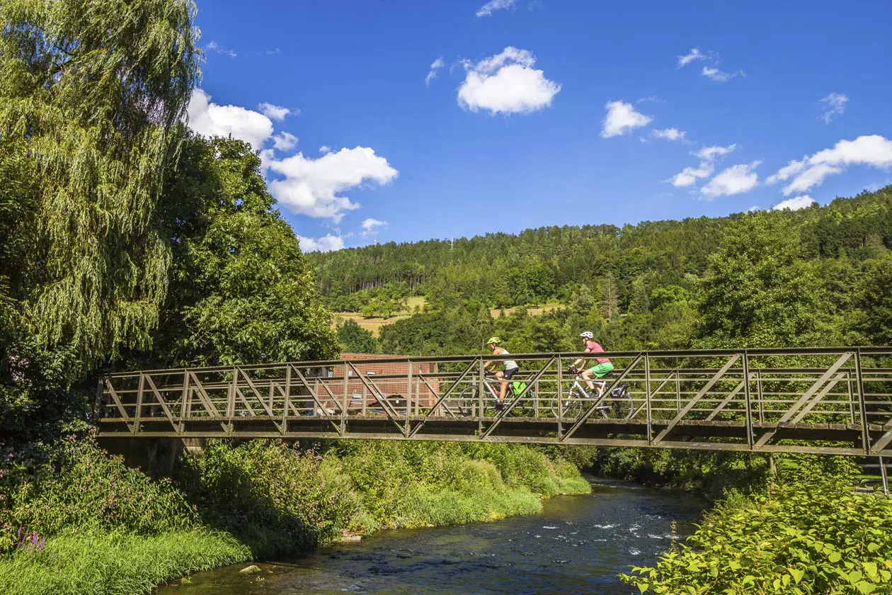 Nagoldtalradweg © Alex Kijak, Tourismus GmbH Nördlicher Schwarzwald