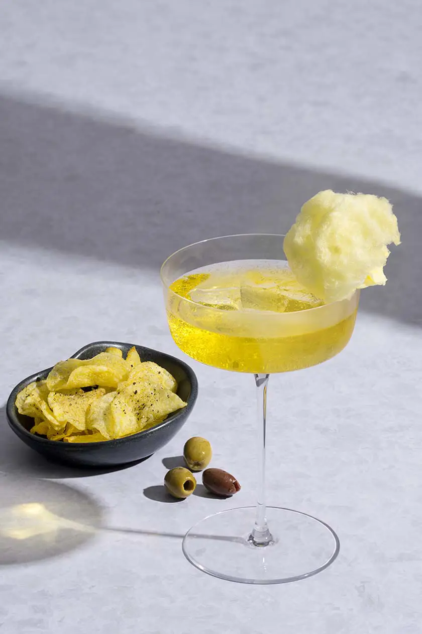 Cocktail della compagnia aerea Vueling: “Vueling in the Clouds” Copyright © Vueling
