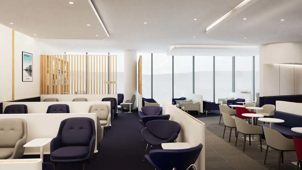 Lounge Air France all'aeroporto di Francoforte (FRA), Terminal 3 Foto: Ufficio Stampa Air France Copyright © Wings Architects