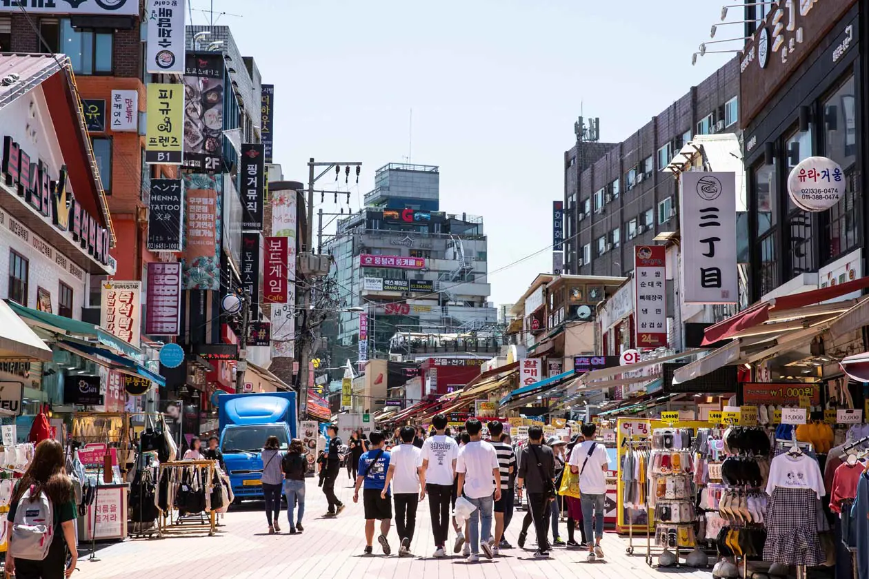 Hongdae (Hongik University Street), Lee Bumsu Foto: Copyright © Korea Tourism Organization