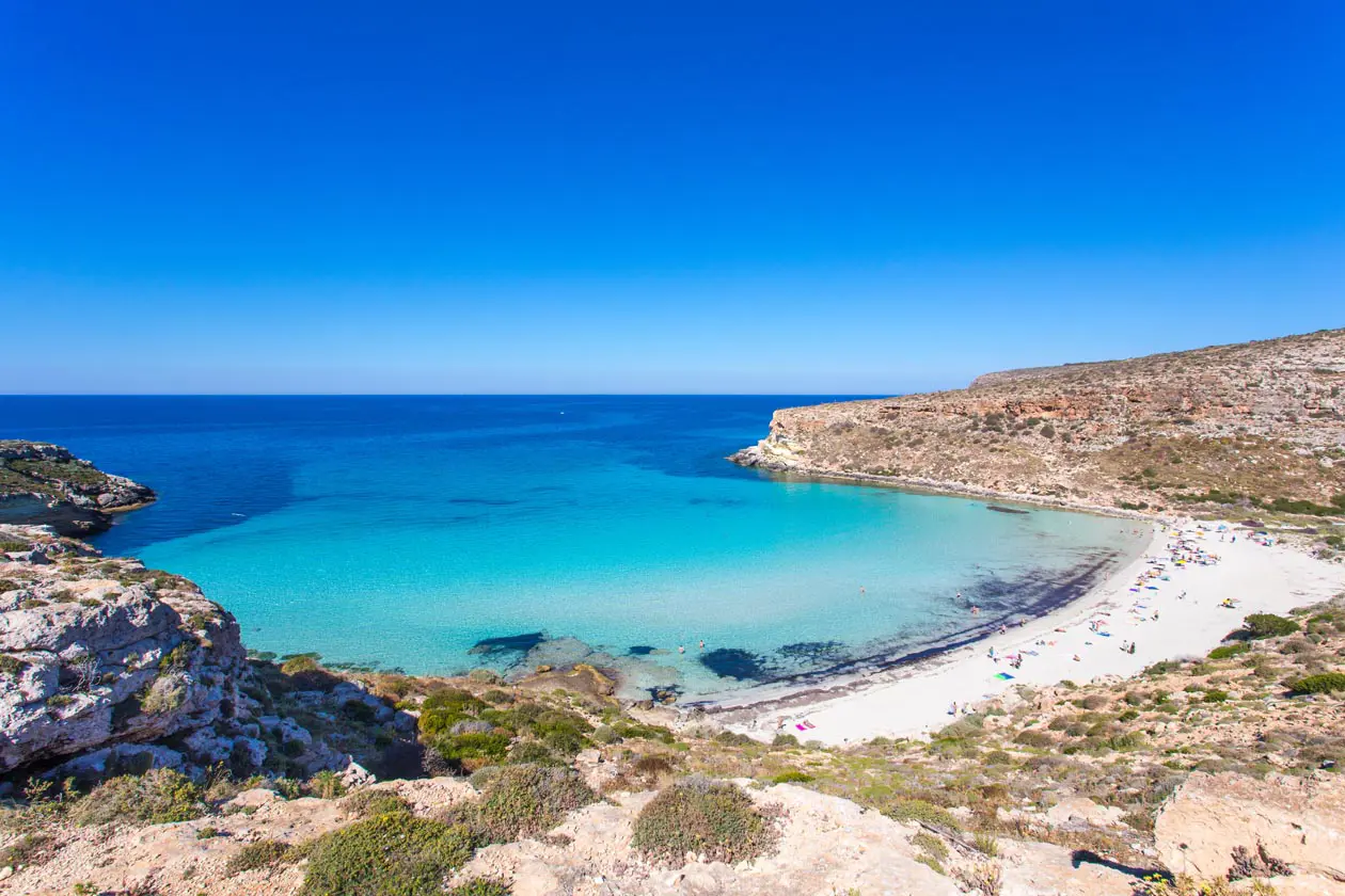 Lampedusa Isola dei Conigli. Foto: Copyright © Archivio Regione Siciliana_Ph JM