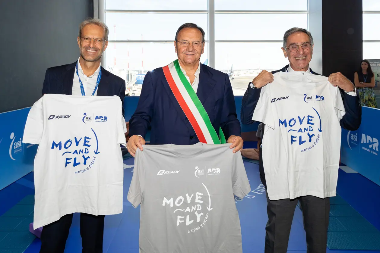 “Move and Fly” a Fiumicino Foto: Copyright © Ufficio Stampa&nbsp;ADR
